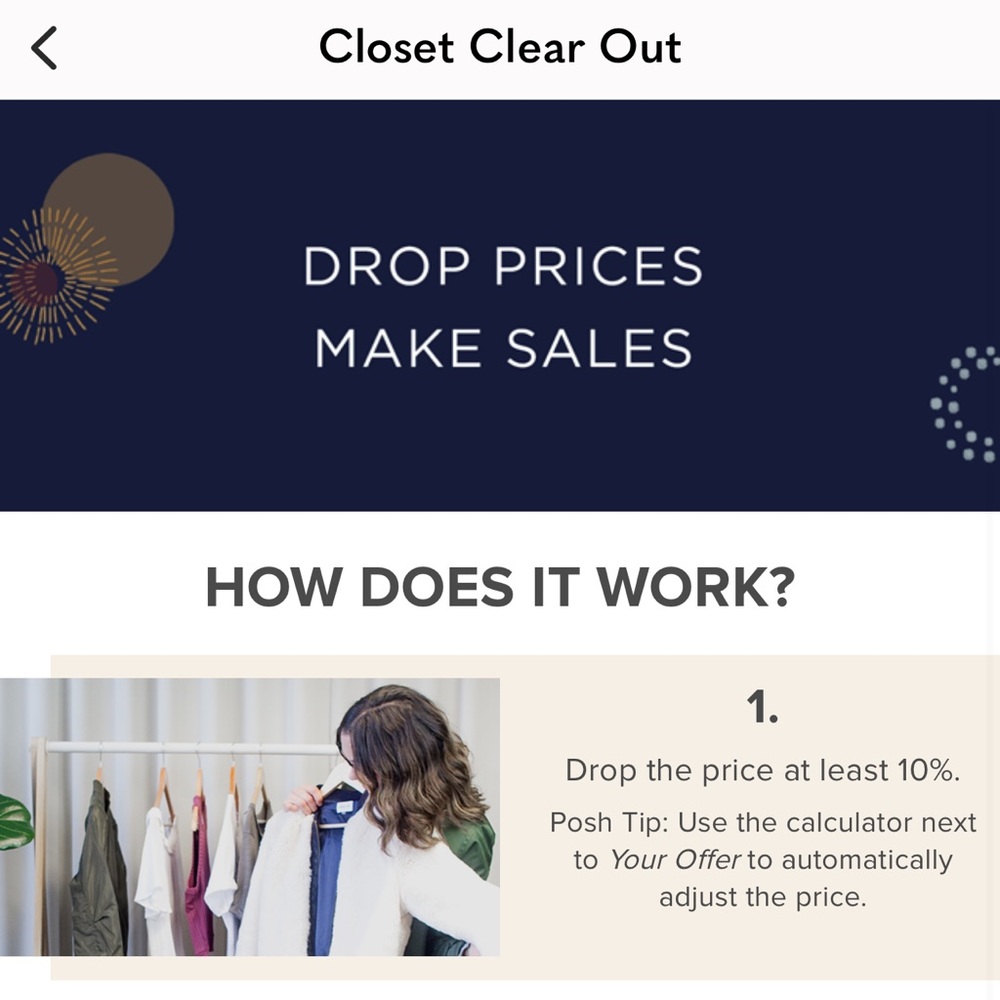 This is how Poshmark sale works